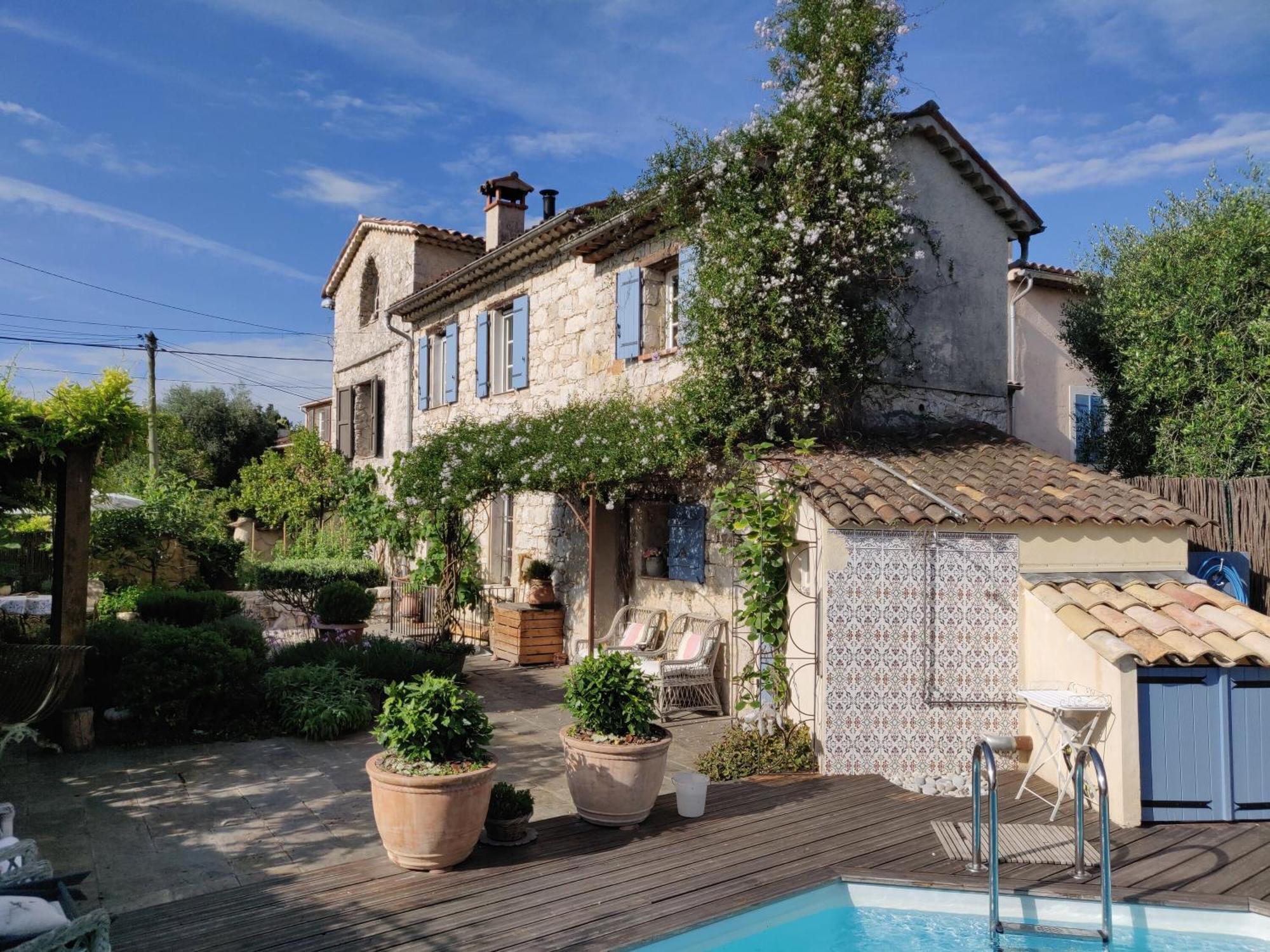 Le Mas Saint Pierre Roquefort Les Pins Exterior foto